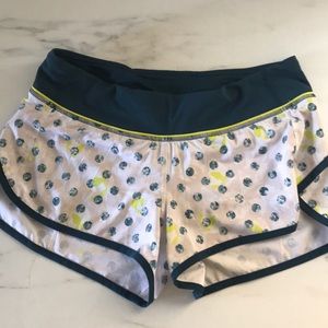 Lululemon speed shorts